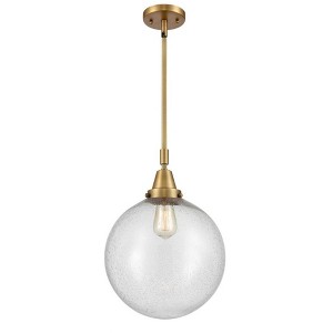 Beacon - 1 Light Stem Hung Mini Pendant In Industrial Style-16.13 Inches Tall and 12 Inches Wide - 1 of 1