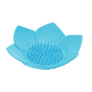 Unique Bargains Flower Soap Holder 5.31"x5.12"x1.38" 1 Pc - 1 of 4
