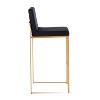 TOAOTBNBOB Comfortable Barstools with High Back, Modern Bar Chairs with Padded Backrest, Upholstered Bar Stools for Kitchen Island - 3 of 4