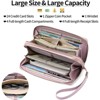 Clotth Women’s Wallet with Detachable Wristlet & Grip Strap - RFID Blocking Large Capacity Vegan Leather Clutch for Travel,Shopping & Daily Use - 4 of 4