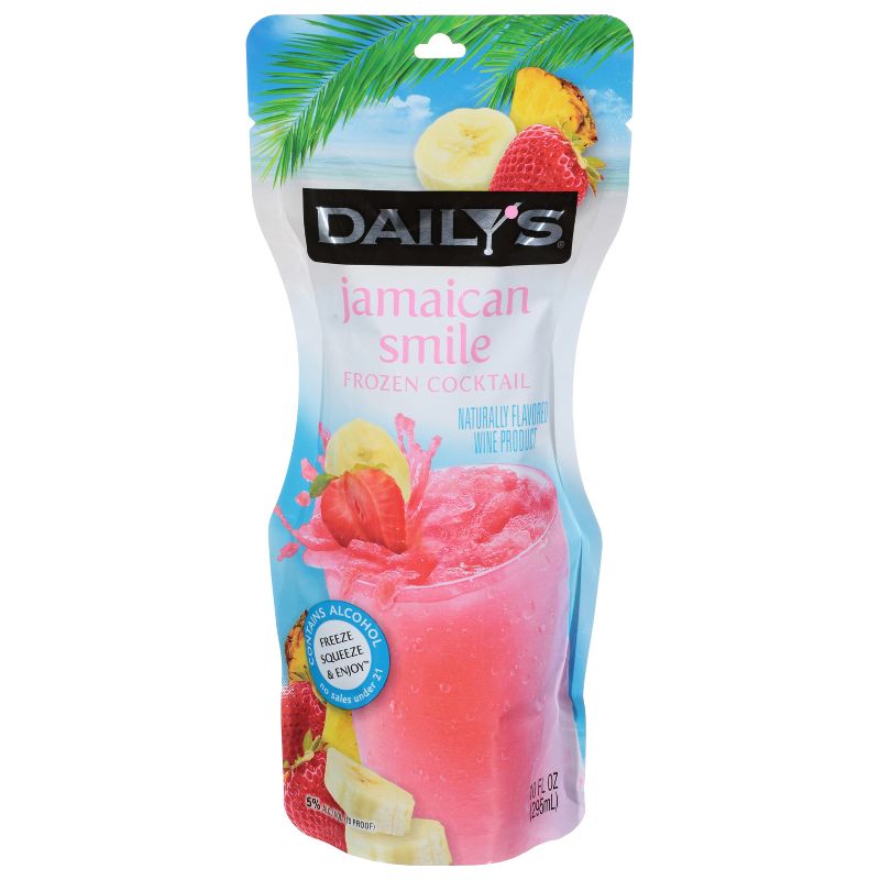 Daily&#39;s Jamaican Smile Frozen Cocktail - 10 fl oz Pouch, 1 of 10