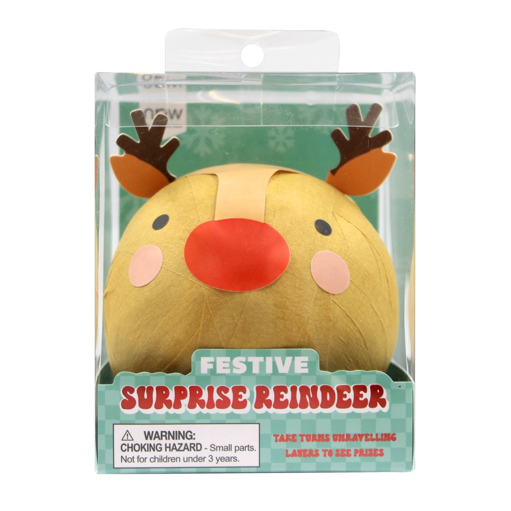 Reindeer Surprise Ball Stocking Stuffers