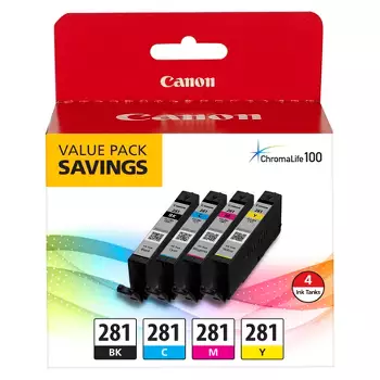 Canon 210/211 Single & 2pk Ink Cartridges - Black, Tri-color : Target