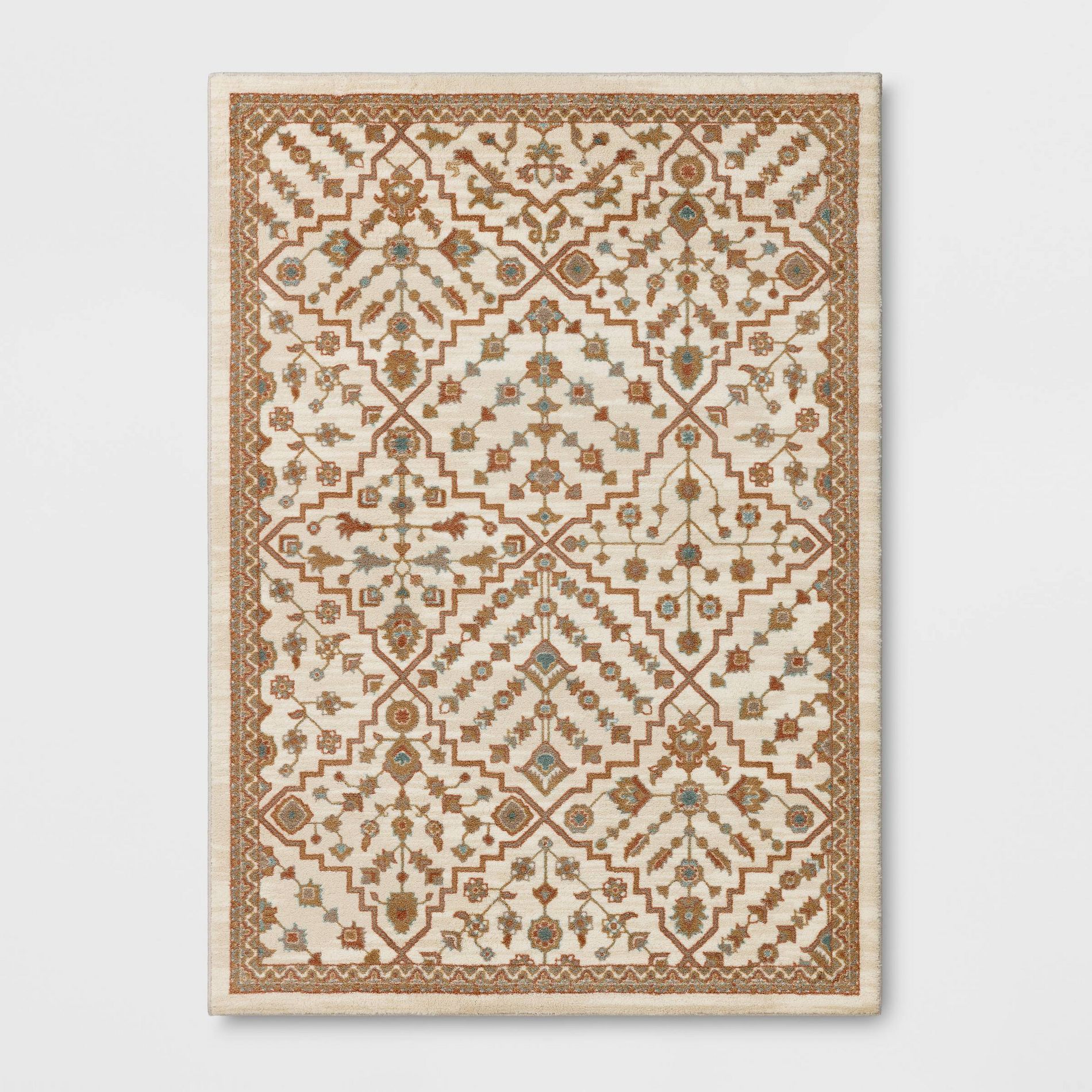 5'x7' Persian Style Area Rug Ivory/Tan - Threshold™