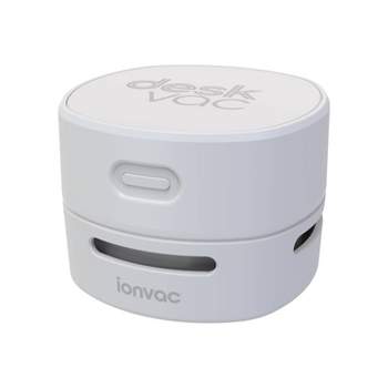 ionvac Cordless Rechargeable Mini Desktop Vacuum White