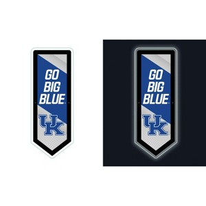 Evergreen Ultra-Thin Glazelight LED Wall Decor, Pennant, University of Kentucky- 9 x 23 Inches Made In USA - 1 of 4