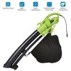 Costway 7.5 Amp 3-in-1 Electric Leaf Blower Leaf Vacuum Mulcher - image 4 of 4