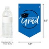 Big Dot of Happiness Blue Graduation Bunting Banner - Party Decorations - Congrats Grad 2026 - 2 of 4
