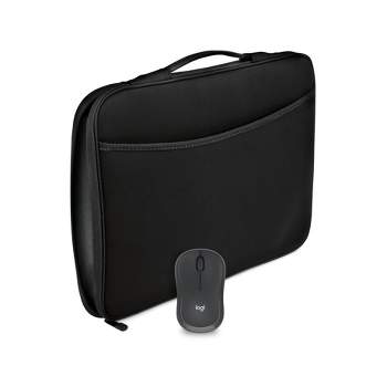 Logitech Bluetooth Mouse and Laptop Sleeve Bundle
