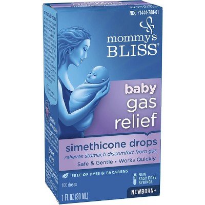 Image of Mommy Bliss Baby Gas Relief Simethicone Drops 1 fl oz Liq