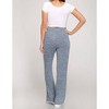Women's Drawstring Wide Leg Pant - SHE + SKY - 2 of 3