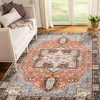 Whizmax Artistic Medallion Printed Machine Washable Area Rug - image 3 of 4