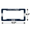 Monmouth University Dad License Plate Tag Frame - 4 of 4