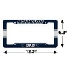 Monmouth University Dad License Plate Tag Frame - image 4 of 4