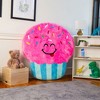One Banana Cupcake Floor Inflatable Floatie Kid's Pillow Seat - 2 of 4