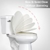 Toilet Seat Round,/Elongated Toilet Lid Soft-Slow Close, Heavy Duty Toilet Seat, Easy to Install, Universal Fit - 2 of 4