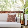 16"x16" Deny Designs Little Arrow Design Co. Cow Skulls Square Outdoor Throw Pillow Rust: UV & Mildew Resistant - 2 of 4