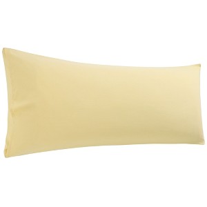PiccoCasa 90 GSM Solid Soft Envelope closure Microfiber Body Pillowcase - 1 of 4