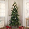 Northlight Real Touch™ Elite Pre-Lit Breckenridge Pine IPT Artificial Christmas Tree - 7' Dual Color LED - image 4 of 4