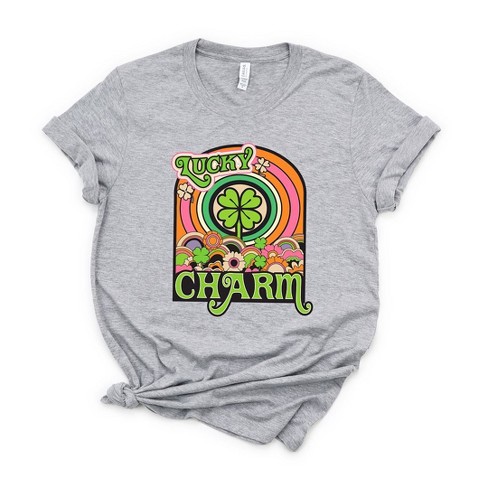 Simply Sage Market Women's Lucky Charm Retro Short Sleeve Graphic Tee - image 1 of 3