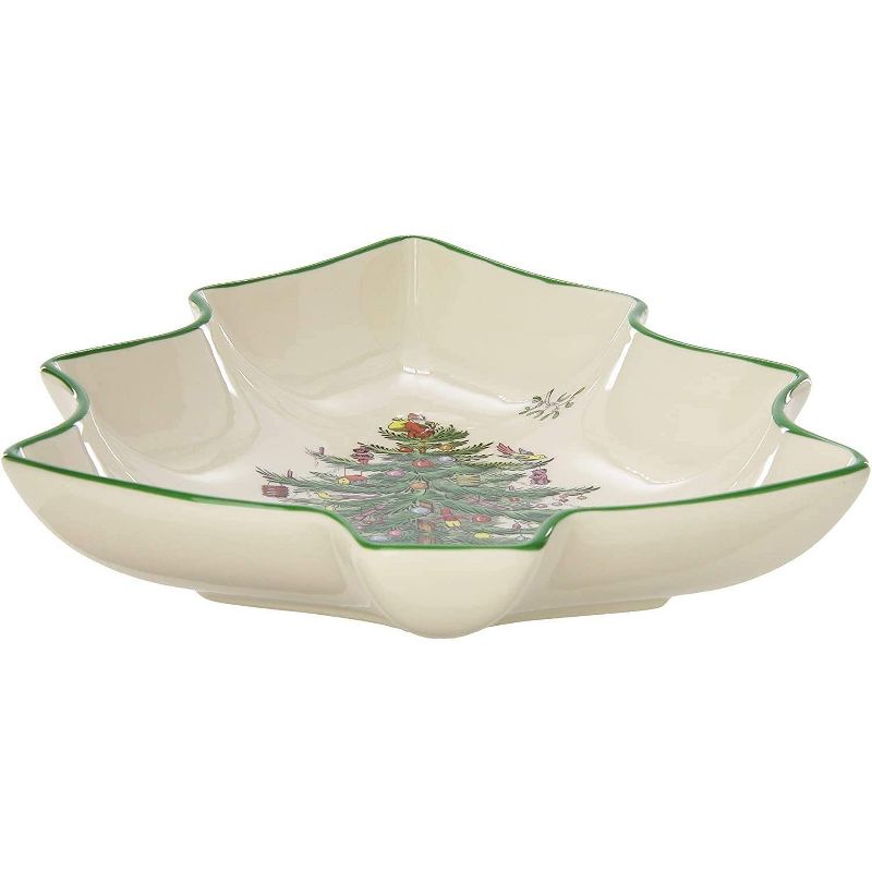 Spode Christmas Tree 9 Inch Tree Shaped Dish  - 9 Inch, 2 of 4