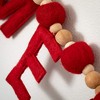 6'L Sullivans Merry Christmas Felt Garland  Red Christmas Garland - 2 of 3