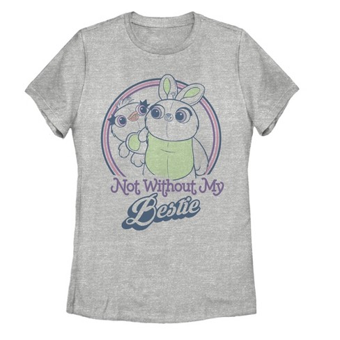 Women's Toy Story Ducky & Bunny Besties T-Shirt - image 1 of 3