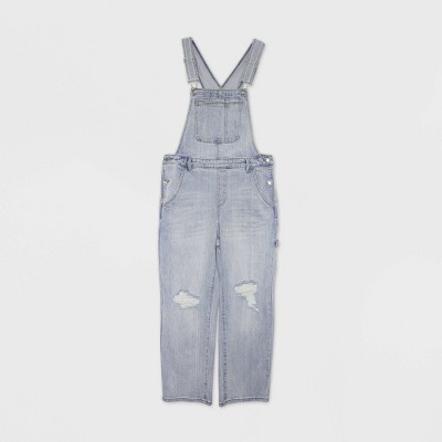 Women's Oversized Denim Overalls - Wild 