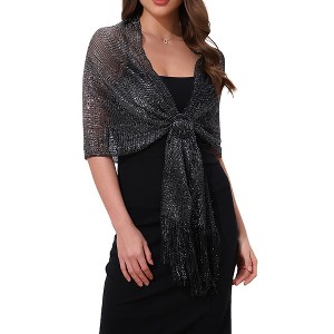 INSPIRE CHIC Women's Fashion 100% Polyester Pashmina Shawls 1 Pc - 1 of 4