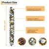 CuisinSmart Christmas Garland, 6 Ft Pre-Lit Christmas Garland Decorations with Ribbon Bows, Ball Ornaments - 2 of 4