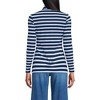 Lands' End Women's Lightweight Jersey Skimming Long Sleeve Turtleneck - 2 of 3