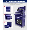 GustoWave 8-Drawer High Capacity Rolling Tool Chest, Removable Cabinet Storage Tool Box with Wheels, Detachable Toolbox with Lock - 4 of 4