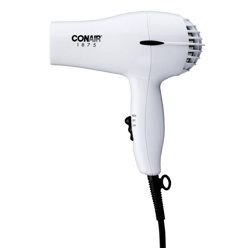 Conair Mid Size Hair Dryer - White - 1875 Watts, 3 of 6