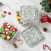 Cook With Color 2pk 16c Printed Holly Food Storage Containers - 4 of 4