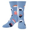 Crazy Socks, Women's, Food, Breakfast Coffee Ice Cream, Crew Socks, Novelty Cute - image 2 of 4