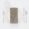 3pc Luxor Place Setting Set Silver - Threshold Signature™ - 2 of 3