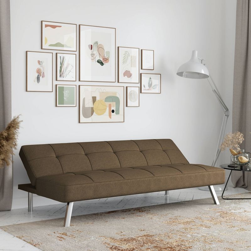 Colette Convertible Futon Sofa Bed - Serta, 6 of 12