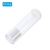 Unique Bargains Plastic Collector Round Coin Tubes with Screw Lids 10 Pcs - 3 of 4