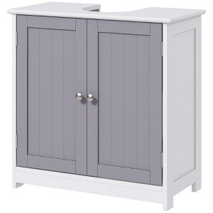Bathroom Vanities, Bathroom Sink Cabinets with U-Shape Cut-Out and Adjustable Internal Shelf - 1 of 4