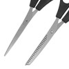 Unique Bargains Barber Stainless Steel Hair Thinning Scissors Hair Cutting Shear 2  Pcs in 1 Set - 3 of 4