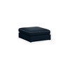 Meridian Furniture,Beckham Durable Linen Textured Fabric Ottoman - 4 of 4