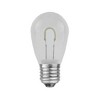 Novelty Lights S14 Hanging LED String Light Flex Filament Replacement Bulbs E26 Medium Base 1 Watt - 3 of 4