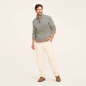 Men's Marl Pullover Sweater - Woolrich x Target Olive Green - 1 of 3