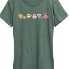 Women's - Spongebob Squarepants - Adorabob Lineup Short Sleeve Graphic T-Shirt - 2 of 4