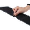 INSPIRE CHIC Women's Houndstooth Skinny Long Satin Silky Ribbon Neck Scarves 1Pc - 4 of 4