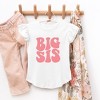 The Juniper Shop Big Sis Wavy Toddler Flutter Sleeve Tee - 2 of 2