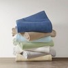 Sapphtopaz Liquid Cotton Blanket, Ring Spun Cotton Woven Blanket, 90"W x 90"L Throw Blanket for Couch, Full/Queen Blanket for Bed - 4 of 4