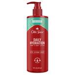 Old Spice Daily Hydration Pure Sport Hand and Body Lotion Citrus - 16 fl oz