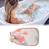 Unique Bargains Double-sided Gloves Bath Towel for bathroom 5.51"x9.45" Colorful 1 Pc - 2 of 4