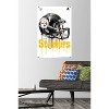 Trends International NFL Pittsburgh Steelers - Drip Helmet 20 Unframed Wall Poster Prints - 2 of 4